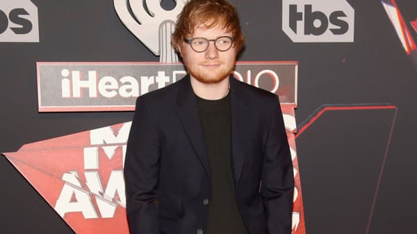 Ed Sheeran le 5 mars 2017 à Inglewood en Californie