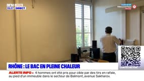 Rhône: les lycées s'adaptent pour faire face à la chaleur lors du bac