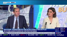 Bernard Fontana, (PDG de Framatome, filiale d'EDF): "Le scénario sur lequel nous nous préparons depuis plusieurs années, c'est d'être en mesure de fournir 6 EPR pour la France"