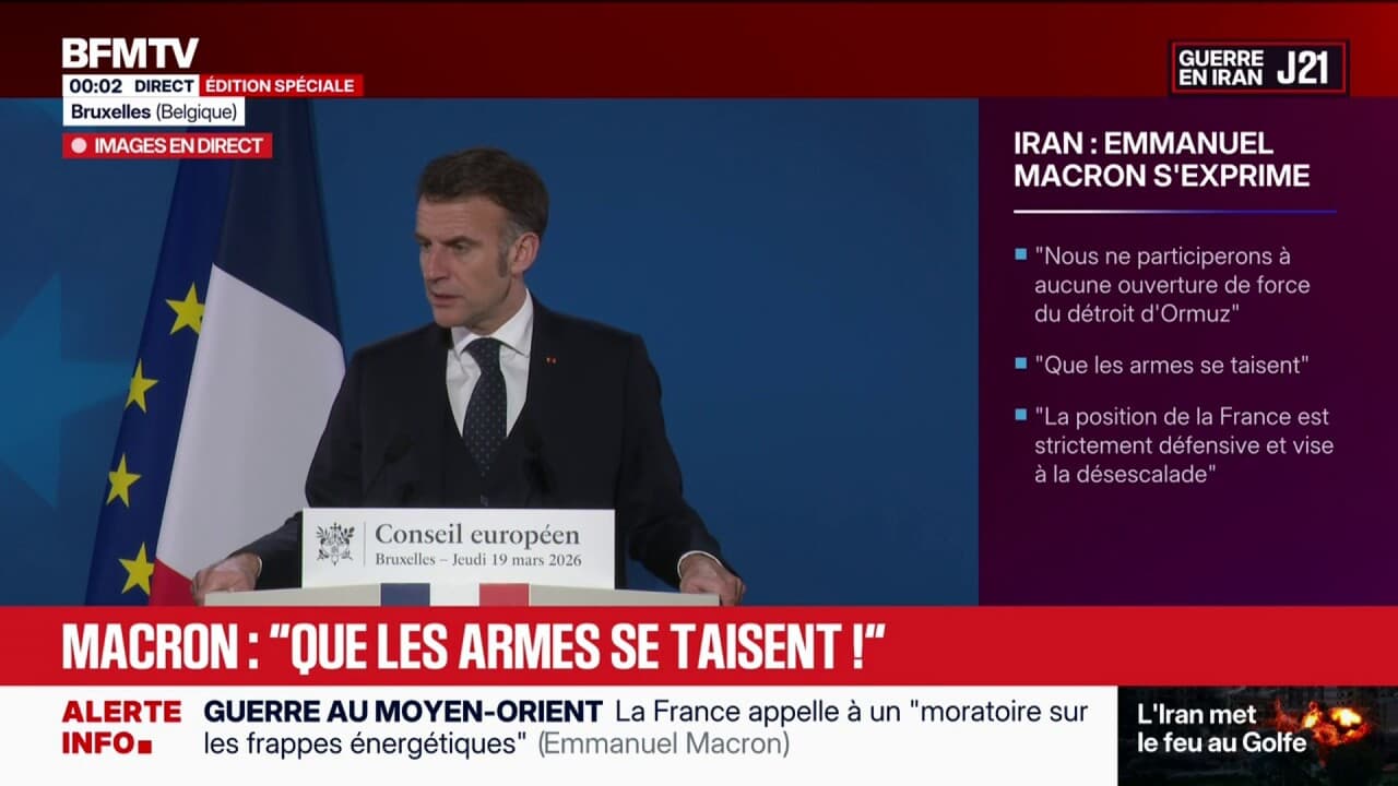 Liban: “L’opération militaire terrestre israélienne comme les bombardements sont inacceptables”, déclare Emmanuel Macron