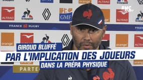 XV de France : Giroud bluffé par l'implication des joueurs dans la préparation physique