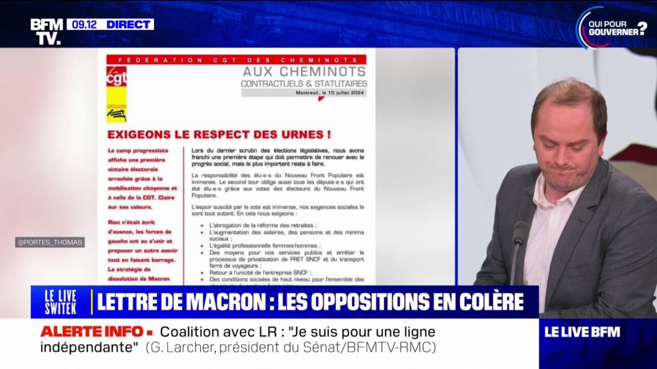 “With out historical past”: Emmanuel Macron’s letter provokes the anger of the opposition