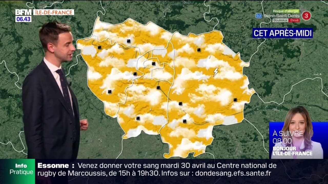 Météo Paris Ile-de-France: une matinée nuageuse, un après-midi plus ...