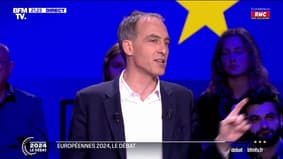 Débat Emmanuel Macron/Marine Le Pen: "Quand on dirige les institutions de la France, on ne quémande pas un débat à madame Le Pen", pour Raphaël Glucksmann (PS-Place publique)