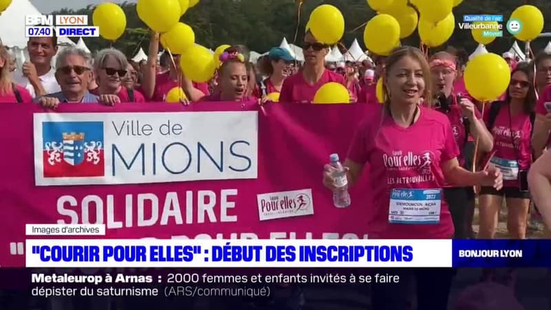"Courir pour elles": début des inscriptions