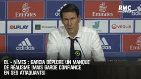 OL - Nîmes : Garcia déplore un manque de réalisme (mais garde confiance en ses attaquants)