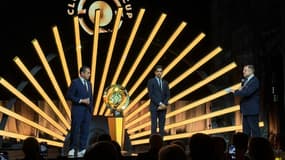 Le président du PSG Nasser Al-Khelaïfi le 12 juillet 2025 à New York