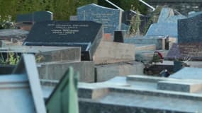 Le cimetière d'Ermont quatre jours après le passage d'une tornade le 24 octobre 2025