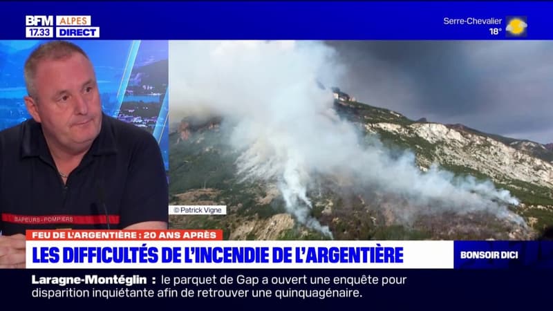 Incendie de L'Argentière-la-Bessée en 2003: des difficultés d'accès pour les pompiers