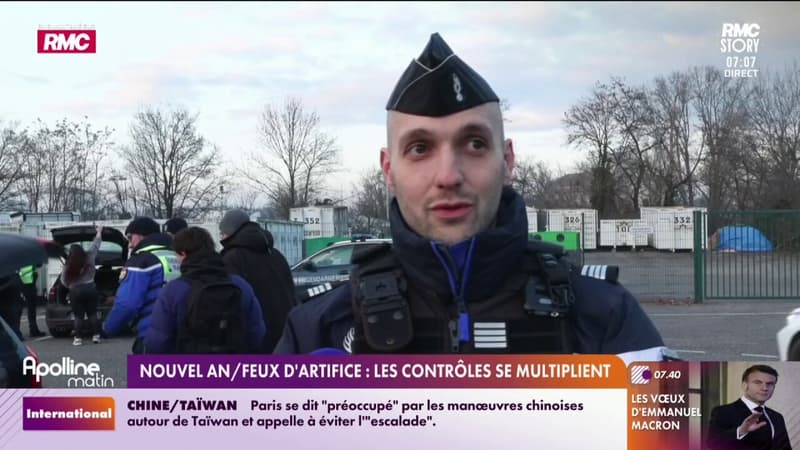 Nouvel an / Feux d'artifice : les contrôles se multiplient