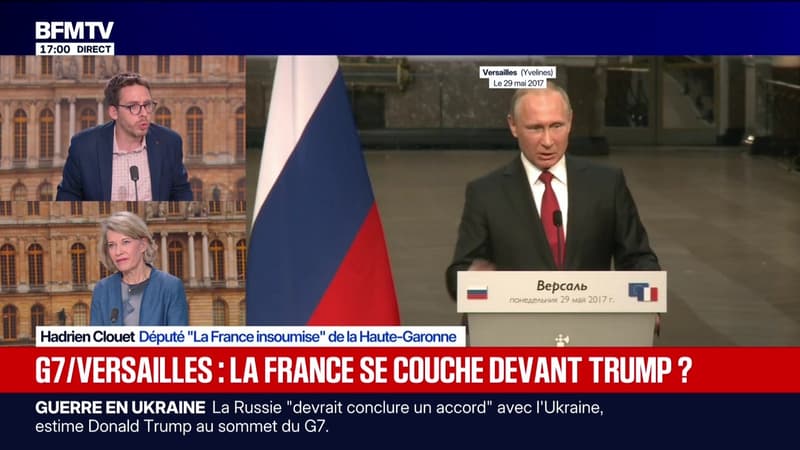 Marschall Truchot : G7, Trump va jouer les prolongations à Versailles - 16/06