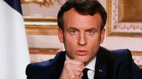 Emmanuel Macron a utilisé un vocable "guerrier" lors de son allocution contre le coronavirus ce lundi soir