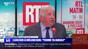 "Ferme ta gueule": la réponse de Larcher à Mélenchon après ses propos sur Elkrief