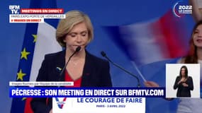Valérie Pécresse: "Élire une femme présidente de la République, cela doit changer les choses pour toutes les femmes de France"