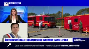 Var: "une vingtaine de maisons" ont brûlé dans l'incendie selon le maire de Cogolin