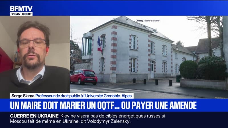 Un maire refuse de marier une personne sous OQTF: "C'est très clairement [le maire] qui est hors la loi", assure Serge Slama, professeur de droit public