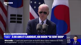 "Je me sens bien": Joe Biden balaie les critiques sur son âge après l'annonce sa candidature à sa réélection