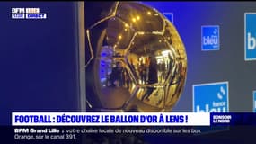 Football: le Ballon d'Or à Lens