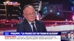 Édouard Philippe au sujet du RN: "Je suis d'avis de respecter tous les élus de la République"