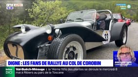 Alpes-de-Haute-Provence: les passionnés de rallye à la Montée du col du Corobin