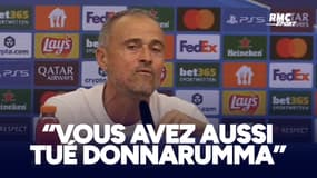 PSG : "Vous avez aussi tué Donnarumma", Luis Enrique défend Chevalier