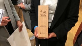 Le prix Marin a été décerné jeudi soir pour la première fois.