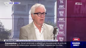 Gilles Pialoux face à Jean-Jacques Bourdin en direct - 22/04