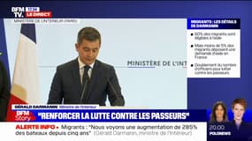 Migrants: pour Gérald Darmanin, "il faut un accord entre l'Union européenne et la Grande-Bretagne"