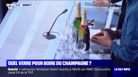 Flûte, coupe, verre à vin... Quel verre est idéal pour boire du champagne ? 