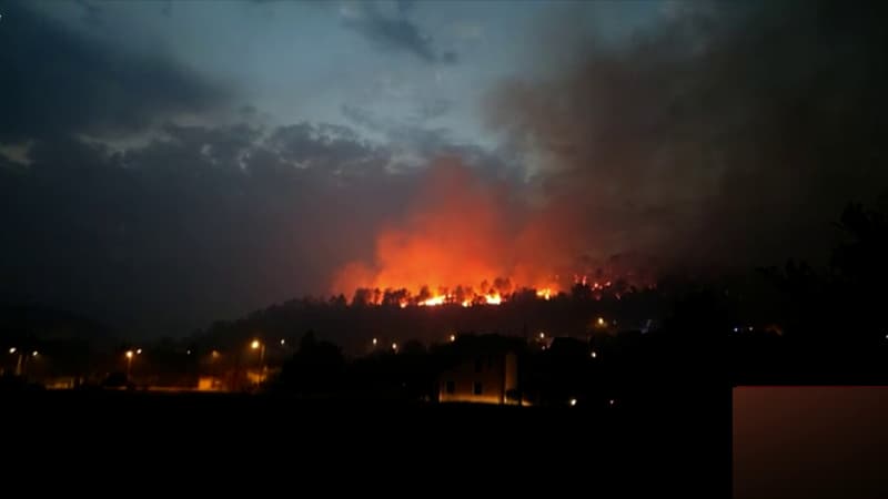 DIRECT. Incendies en France: 1.000 hectares parcourus depuis la reprise du feu dans le Var, 2.500 personnes évacuées