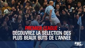 La sélection des dix plus beaux buts de la saison en Premier League