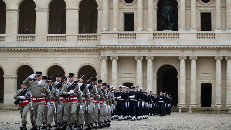 La Cour des Invalides.