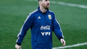 Lionel Messi, le capitaine de l'Argentine.