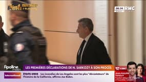 "Vous ne trouverez pas un centime libyen": les premières déclarations de Nicolas Sarkozy à son procès