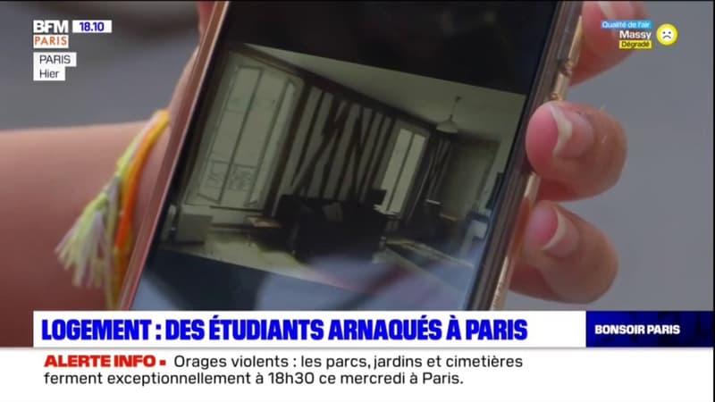 Logement: des étudiants arnaqués à Paris