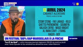 Top Sorties du vendredi 23 février - Un festival 100% rap marseillais à la Friche