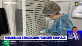 Marseille: une pharmacie fabrique de l'amoxicilline face à la pénurie