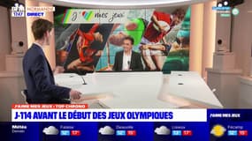 J'M mes Jeux: semaine olympique et Luka Mkheidze dans Top Chrono