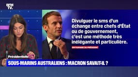 Sous-marins australiens : Emmanuel Macron savait-il pour la rupture du contrat ? - 02/11
