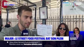 Marseille: le Street Food Festival bat son plein à la Major