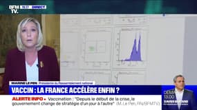 Marine Le Pen: "Depuis le début de la crise sanitaire, le gouvernement change de stratégie d'un jour à l'autre"