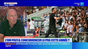 Ligue 1: l'OM peut-il concurrencer le PSG cette saison?