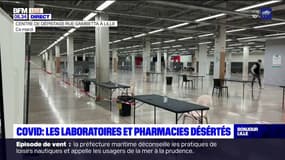 Covid-19: les laboratoires et pharmacies du Nord désertés