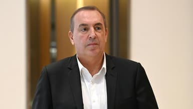 L'animateur de télévision Jean-Marc Morandini arrive au tribunal de Paris le 24 octobre 2022