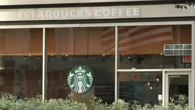 Un Starbucks aux Etats-Unis.