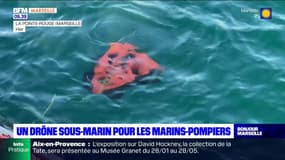 Marseille: un drone sous-marin pour assister les marins-pompiers