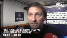 PSG : "L’absence de Cavani n’est pas une blessure diplomatique", assure Leonardo