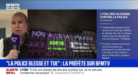 La préfète du Rhône dénonce une action "d'extrême gauche" et annonce saisir la justice après la projection de messages anti police à Lyon 