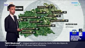 Météo Alpes du Sud : le ciel deviendra couvert toute la journée ce mercredi, 17°C à Briançon et 21°C à Manosque