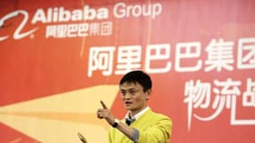 Alibaba est dirigée par le charismatique Jack Ma, ici en photo.